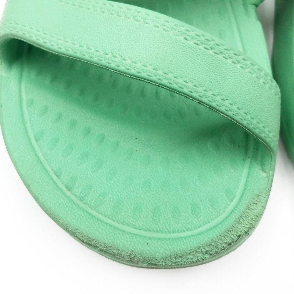 NUUSOL Hailey Rubber Slide Sandals Sage Green Flip Flops Womens 7 - Picture 7 of 10